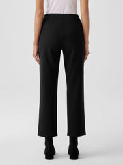 Eileen Fisher Pants, Shorts &amp; Jumpsuits | Washable Flex Ponte Straight Pant Black - Women