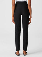 Eileen Fisher Pants, Shorts &amp; Jumpsuits | Washable Stretch Crepe High Waisted Pant Black - Women
