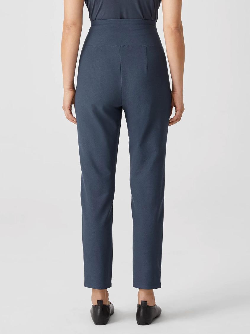Eileen Fisher Pants, Shorts &amp; Jumpsuits | Washable Stretch Crepe High Waisted Pant Ocean - Women