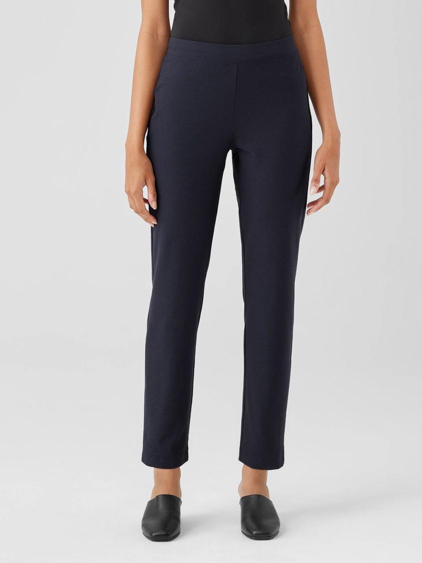 Eileen Fisher Pants, Shorts &amp; Jumpsuits | Washable Stretch Crepe Pant Nocturne - Women