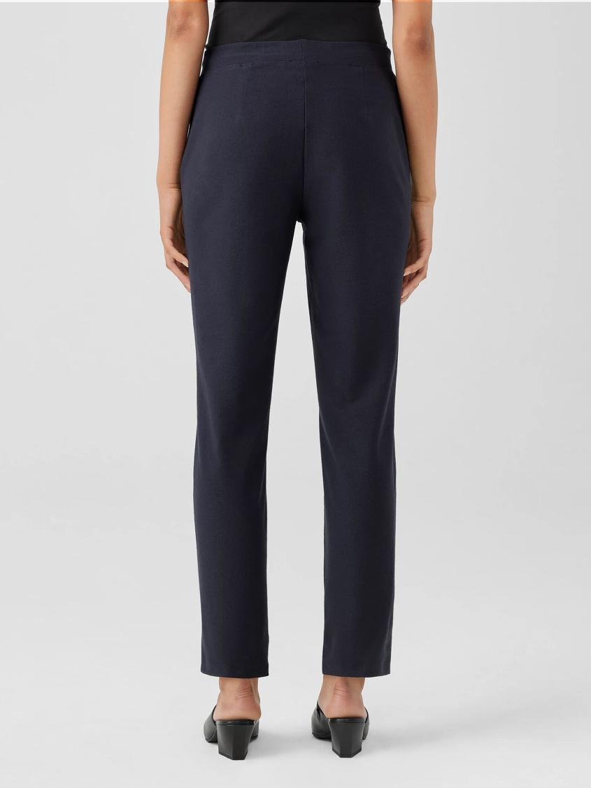 Eileen Fisher Pants, Shorts &amp; Jumpsuits | Washable Stretch Crepe Pant Nocturne - Women