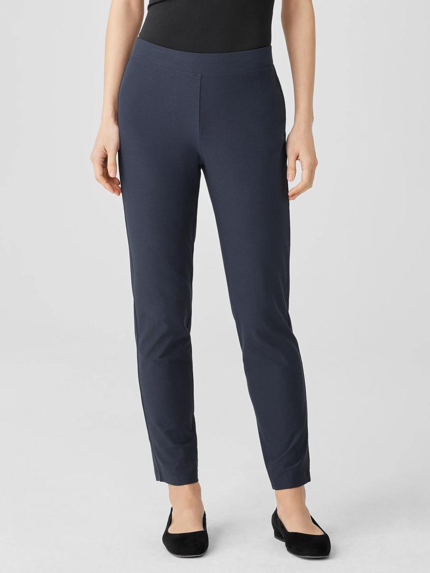 Eileen Fisher Pants, Shorts &amp; Jumpsuits | Washable Stretch Crepe Pant Ocean - Women