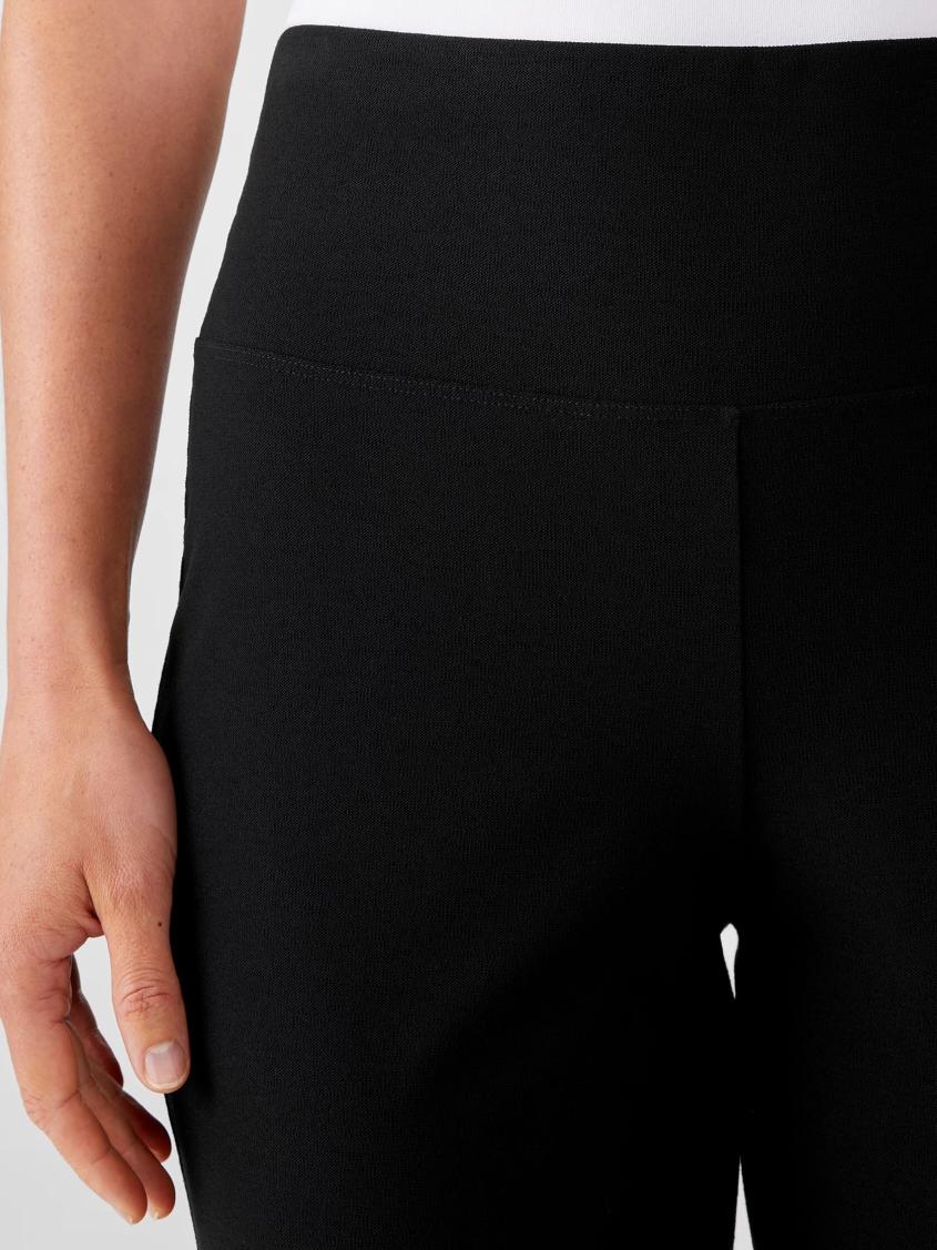 Eileen Fisher Pants, Shorts &amp; Jumpsuits | Washable Stretch Crepe Slim Pant Black - Women