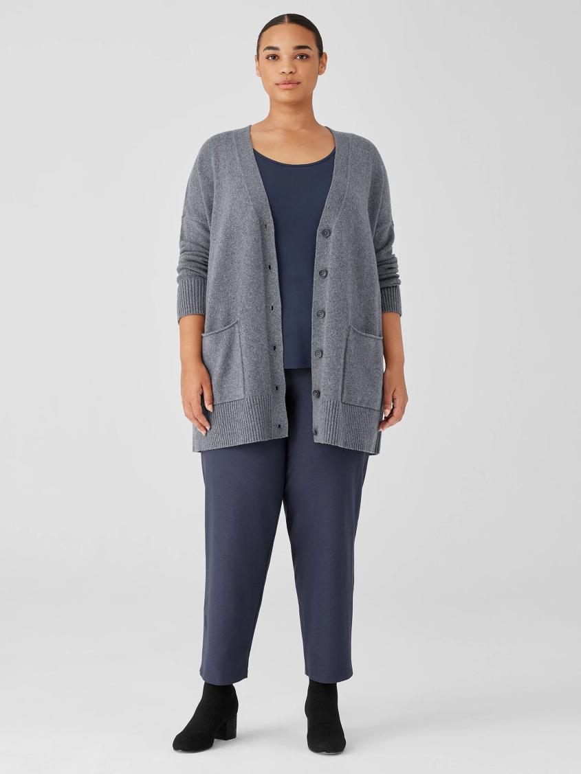 Eileen Fisher Pants, Shorts &amp; Jumpsuits | Washable Stretch Crepe Straight Pant Ocean - Women