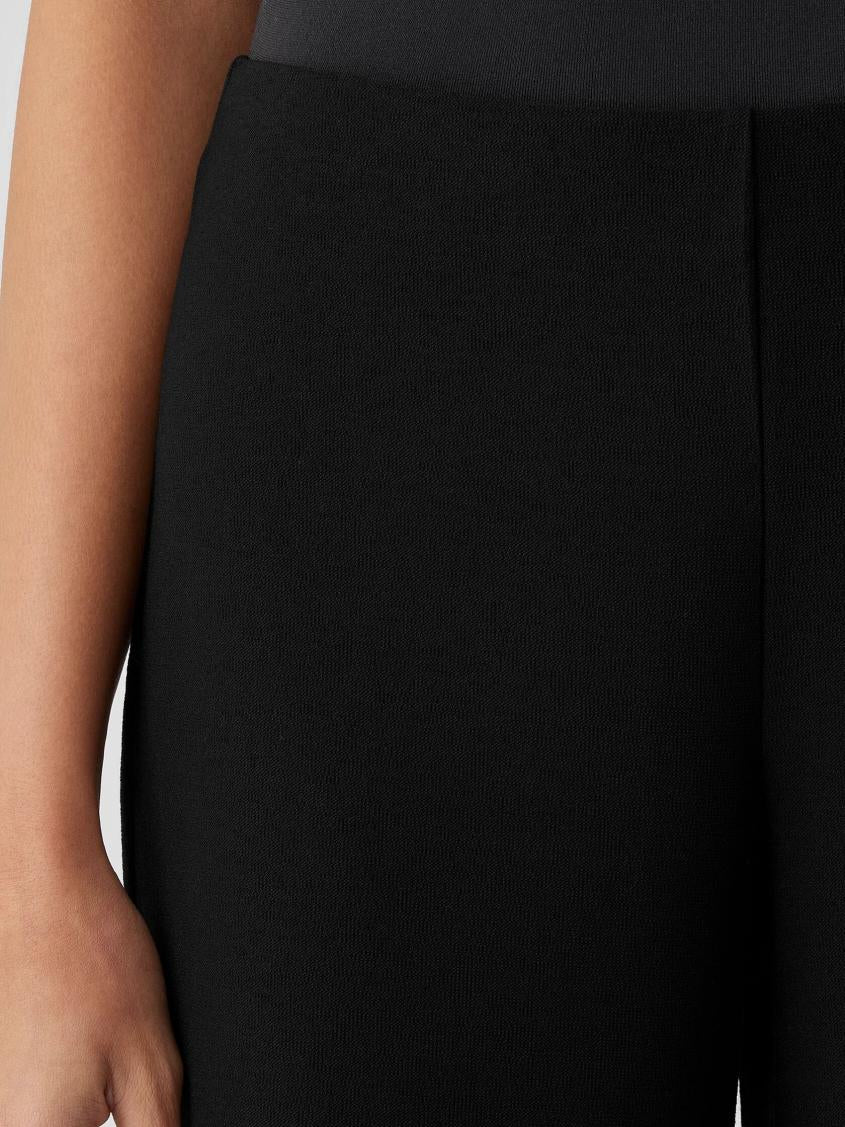 Eileen Fisher Pants, Shorts &amp; Jumpsuits | Washable Stretch Crepe Wide-Leg Pant Black - Women