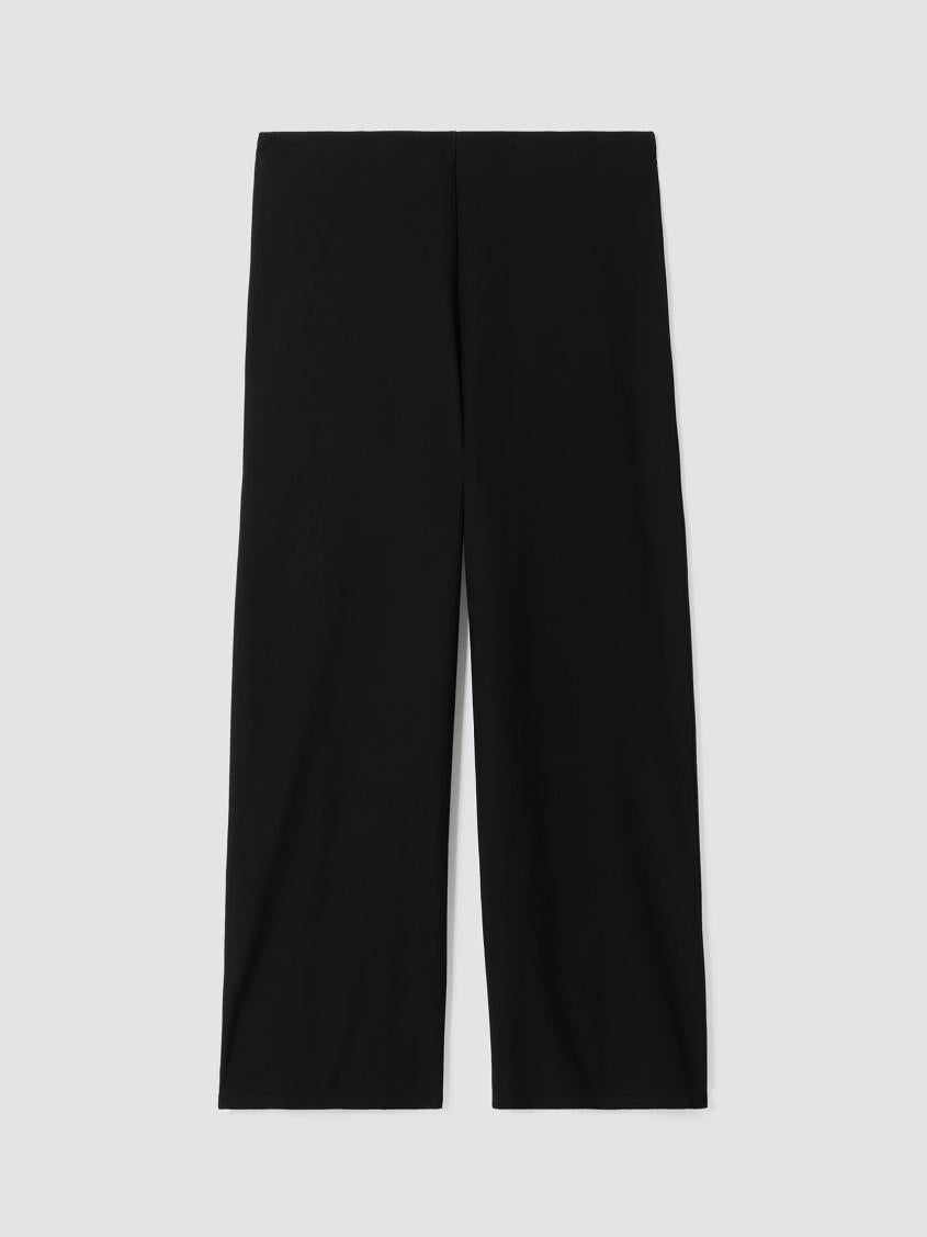 Eileen Fisher Pants, Shorts &amp; Jumpsuits | Washable Stretch Crepe Wide-Leg Pant Black - Women