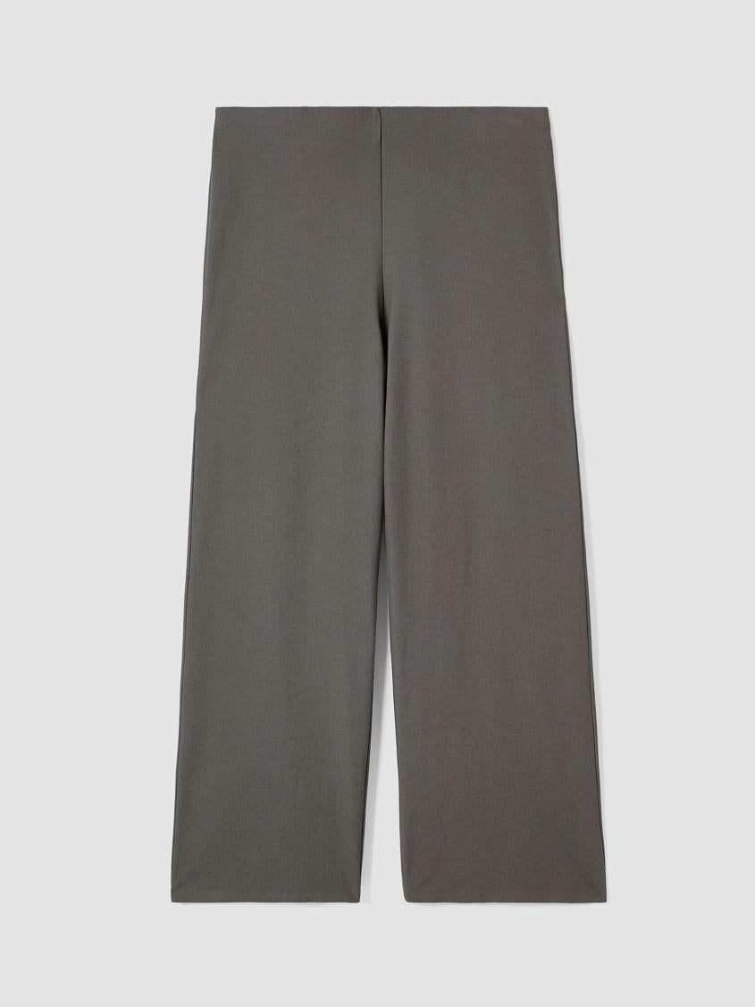 Eileen Fisher Petite | Washable Stretch Crepe Wide-Leg Pant Black - Women
