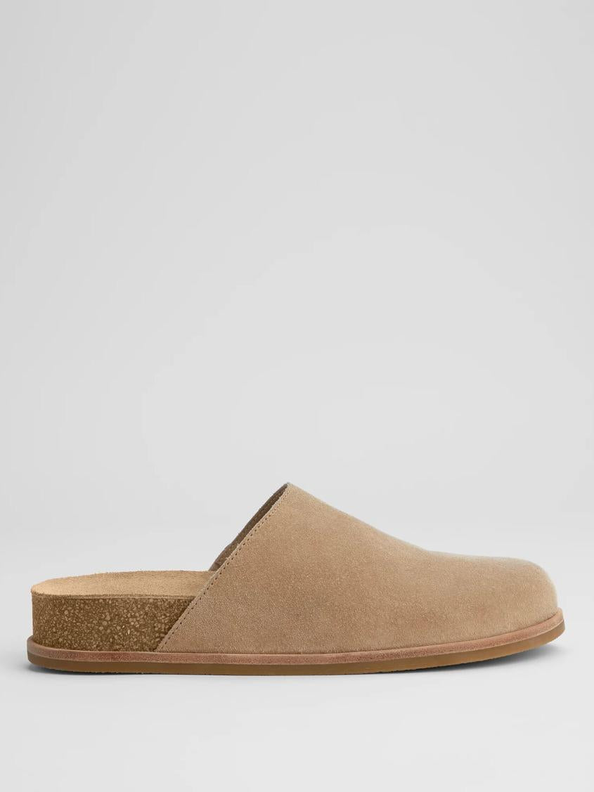 Eileen Fisher Shoes | Bios Suede Mule Ecru - Women