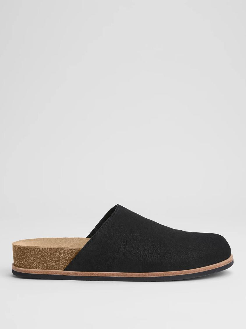Eileen Fisher Shoes | Bios Tumbled Nubuck Mule Black/natural - Women