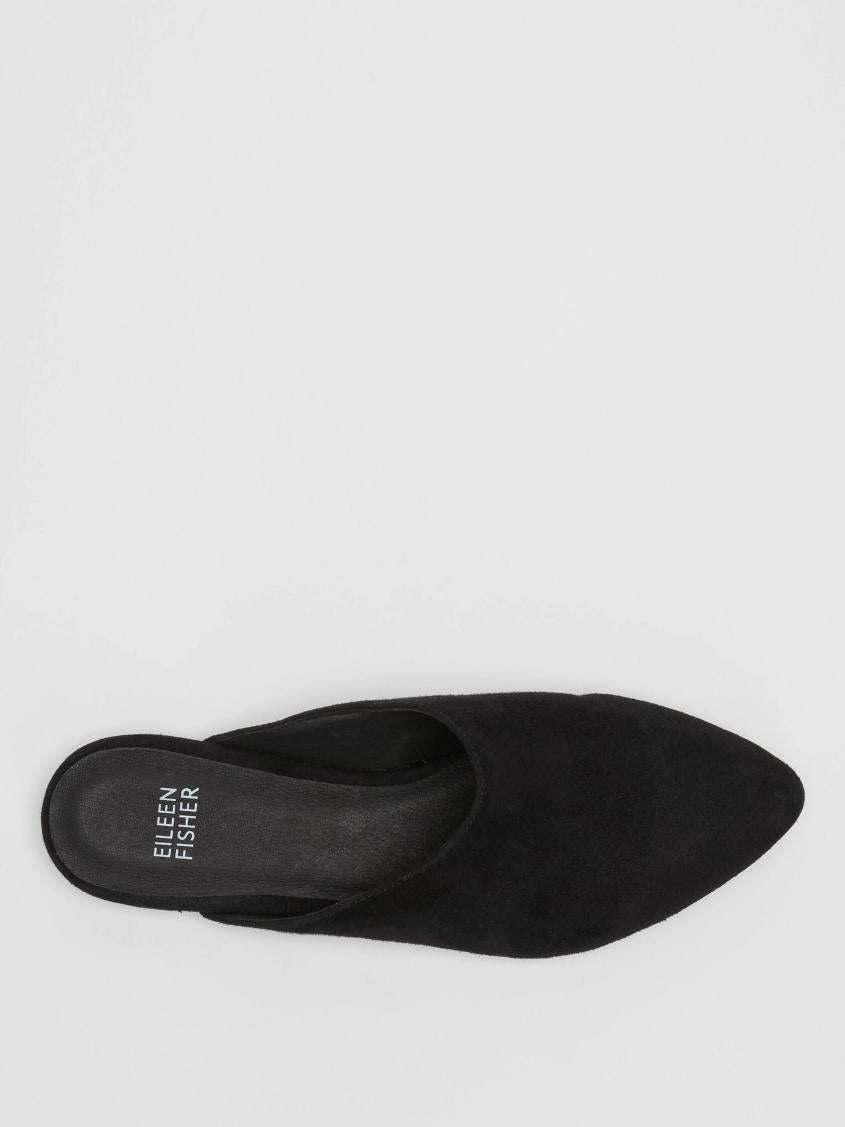 Eileen Fisher Shoes | Blog Suede Mule Black - Women