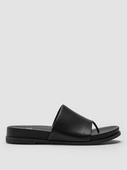 Eileen Fisher Shoes | Duet Tumbled Leather Sandal Black - Women