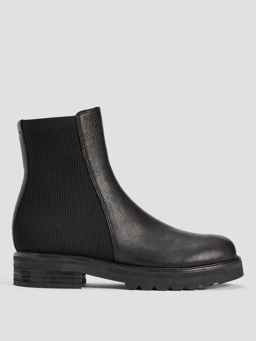 Eileen Fisher Shoes | Haven Leather Bootie Black - Women