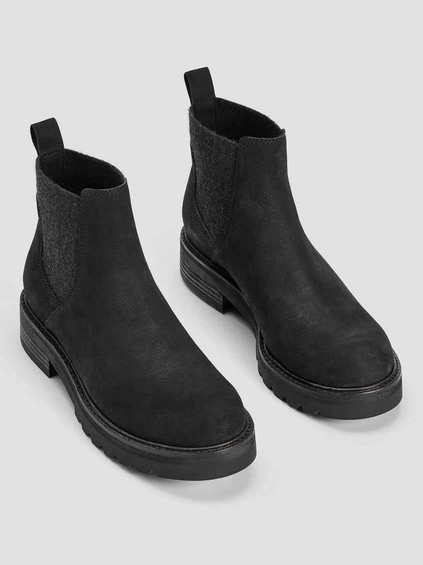 Eileen Fisher Shoes | Hudson Nubuck Bootie Black - Women
