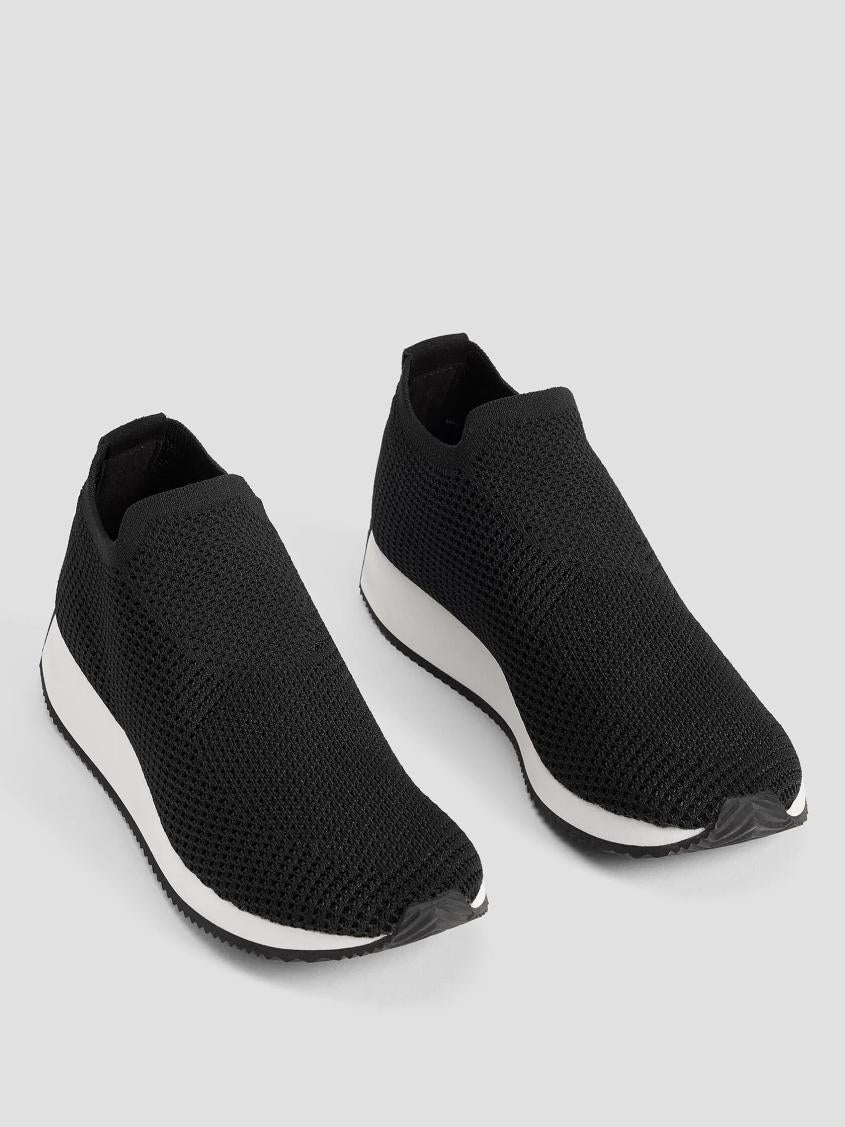 Eileen Fisher Shoes | Humm Recycled Stretch Knit Sneaker Black - Women