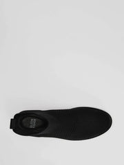 Eileen Fisher Shoes | Jude Recycled Stretch Knit Bootie Black - Women