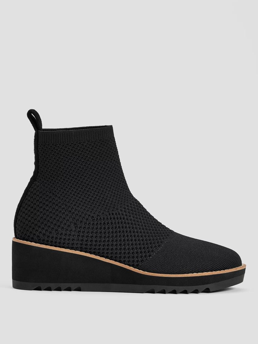 Eileen Fisher Shoes | London Recycled Stretch Knit Bootie Black - Women