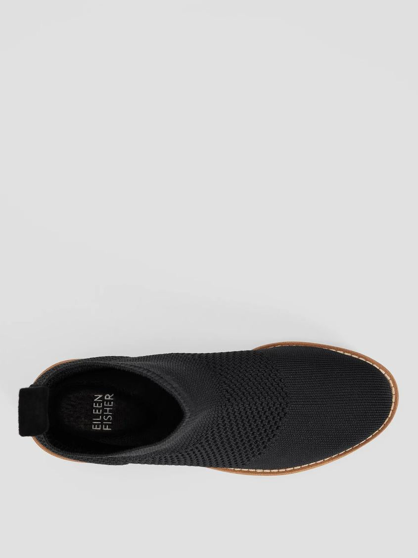 Eileen Fisher Shoes | London Recycled Stretch Knit Bootie Black - Women