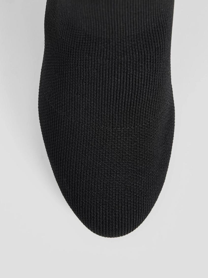 Eileen Fisher Shoes | Ophelia Recycled Stretch Knit Boot Black - Women