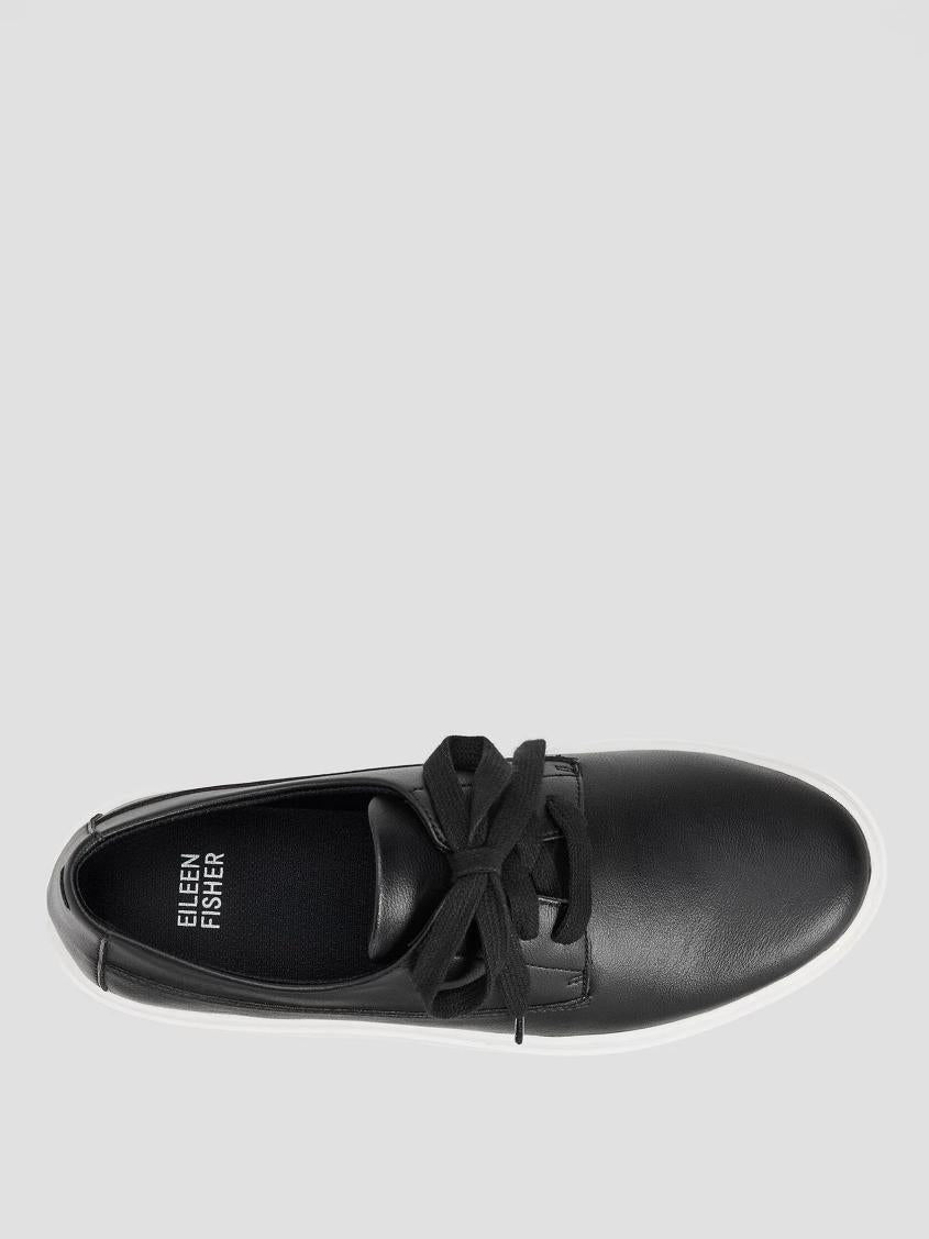 Eileen Fisher Shoes | Prop Leather Sneaker Black - Women
