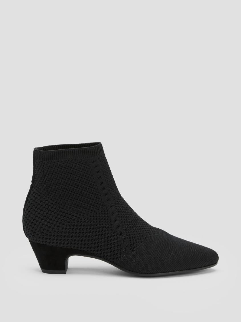 Eileen Fisher Shoes | Purl Recycled Stretch Knit Bootie Black - Women