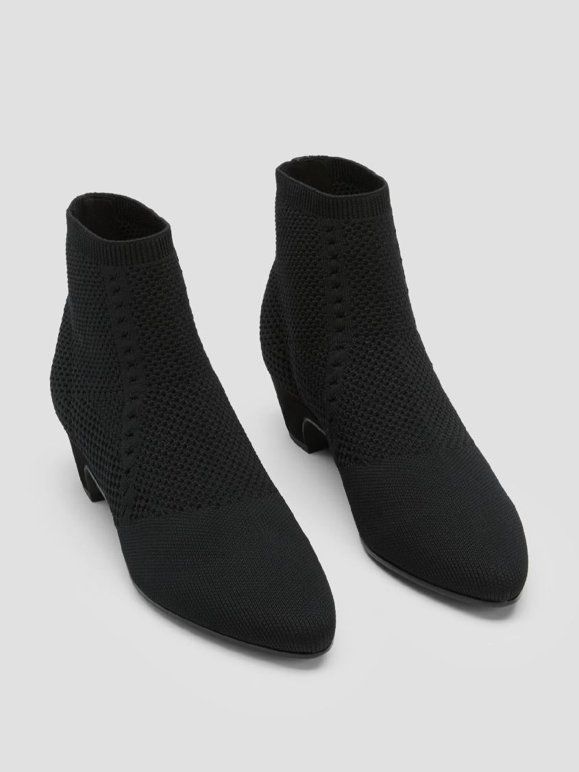 Eileen Fisher Shoes | Purl Recycled Stretch Knit Bootie Black - Women