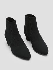 Eileen Fisher Shoes | Purl Recycled Stretch Knit Bootie Black - Women
