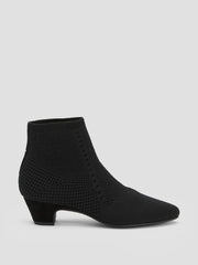 Eileen Fisher Shoes | Purl Recycled Stretch Knit Bootie Black - Women