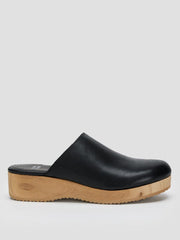 Eileen Fisher Shoes | Smooth Leather Clog Black - Women
