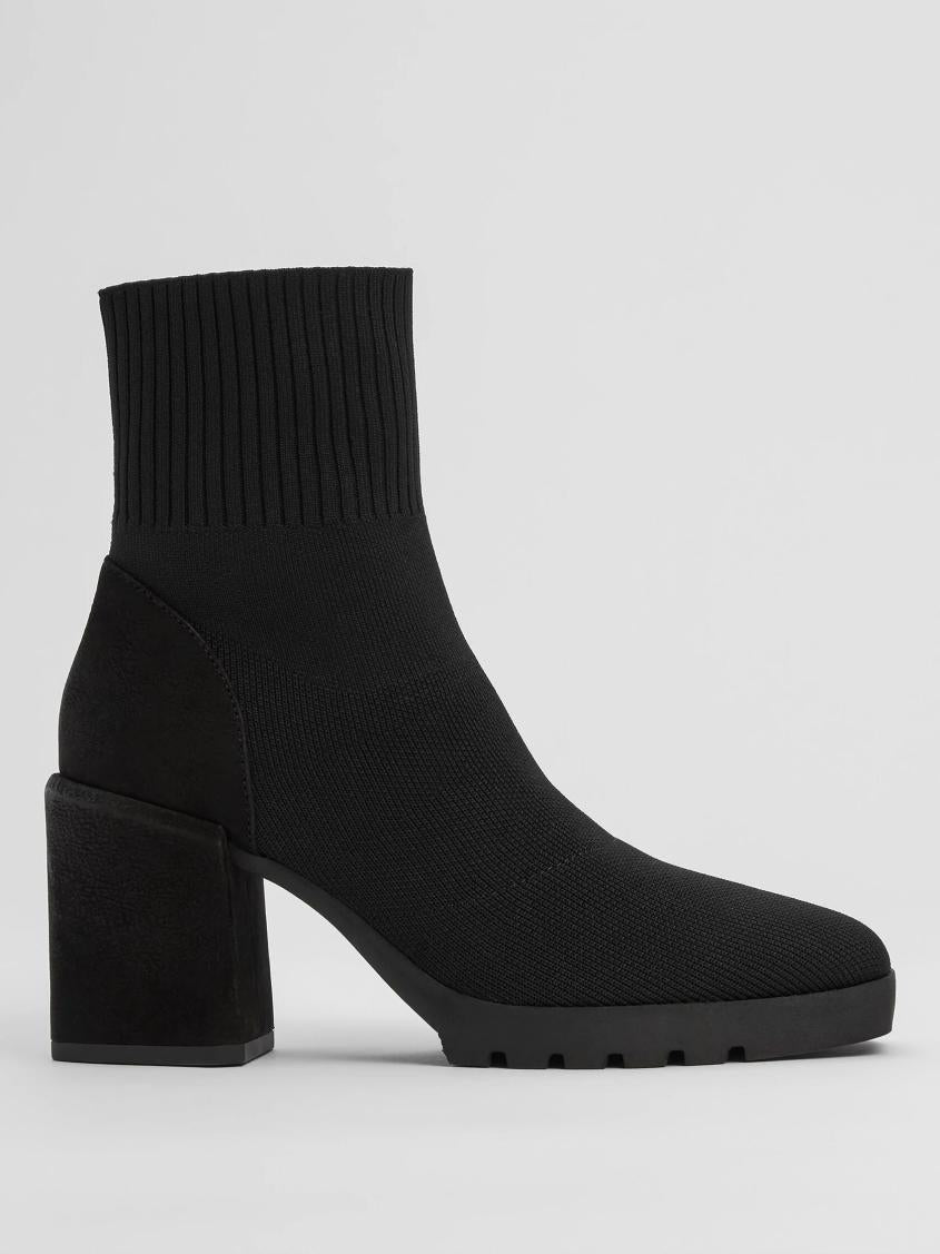 Eileen Fisher Shoes | Spell Recycled Stretch Knit Bootie Black - Women