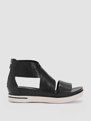 Eileen Fisher Shoes | Sport Tumbled Leather Sneaker Sandal Black - Women