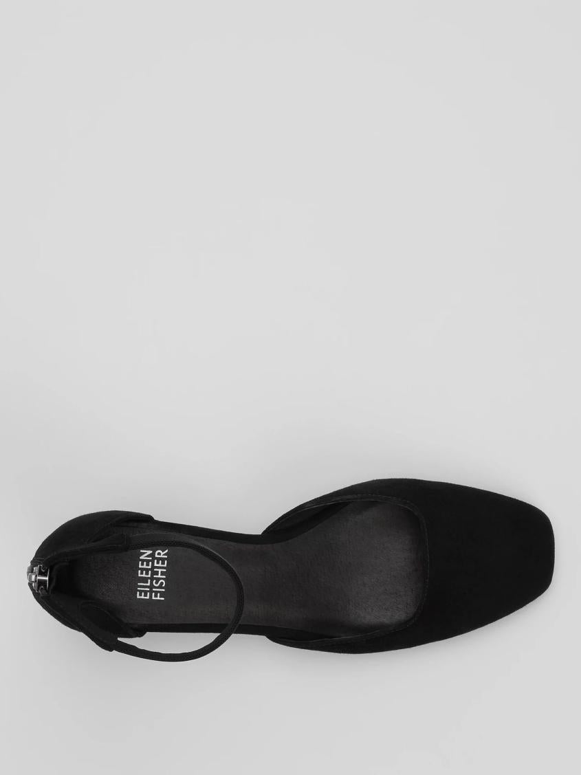 Eileen Fisher Shoes | Veery Suede Pump Black - Women