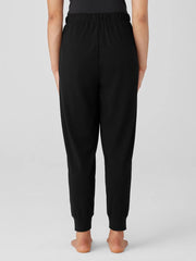 Eileen Fisher Sleepwear | Organic Cotton Interlock Jogger Sleep Pant Black - Women