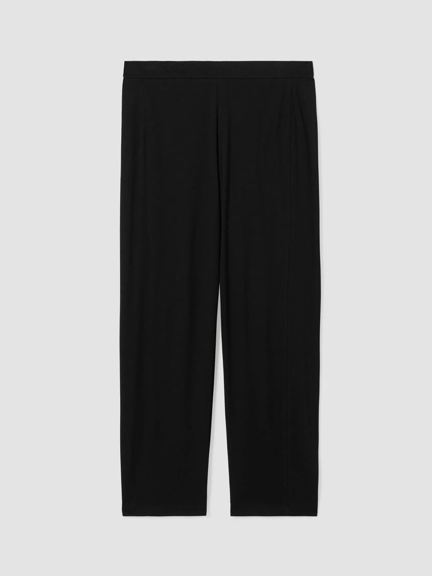 Eileen Fisher Sleepwear | Organic Cotton Interlock Lantern Sleep Pant Black - Women