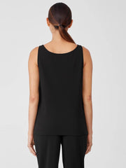 Eileen Fisher Sleepwear | Organic Cotton Interlock Scoop Neck Sleep Tank Black - Women