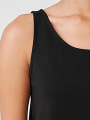 Eileen Fisher Sleepwear | Organic Cotton Interlock Scoop Neck Sleep Tank Black - Women