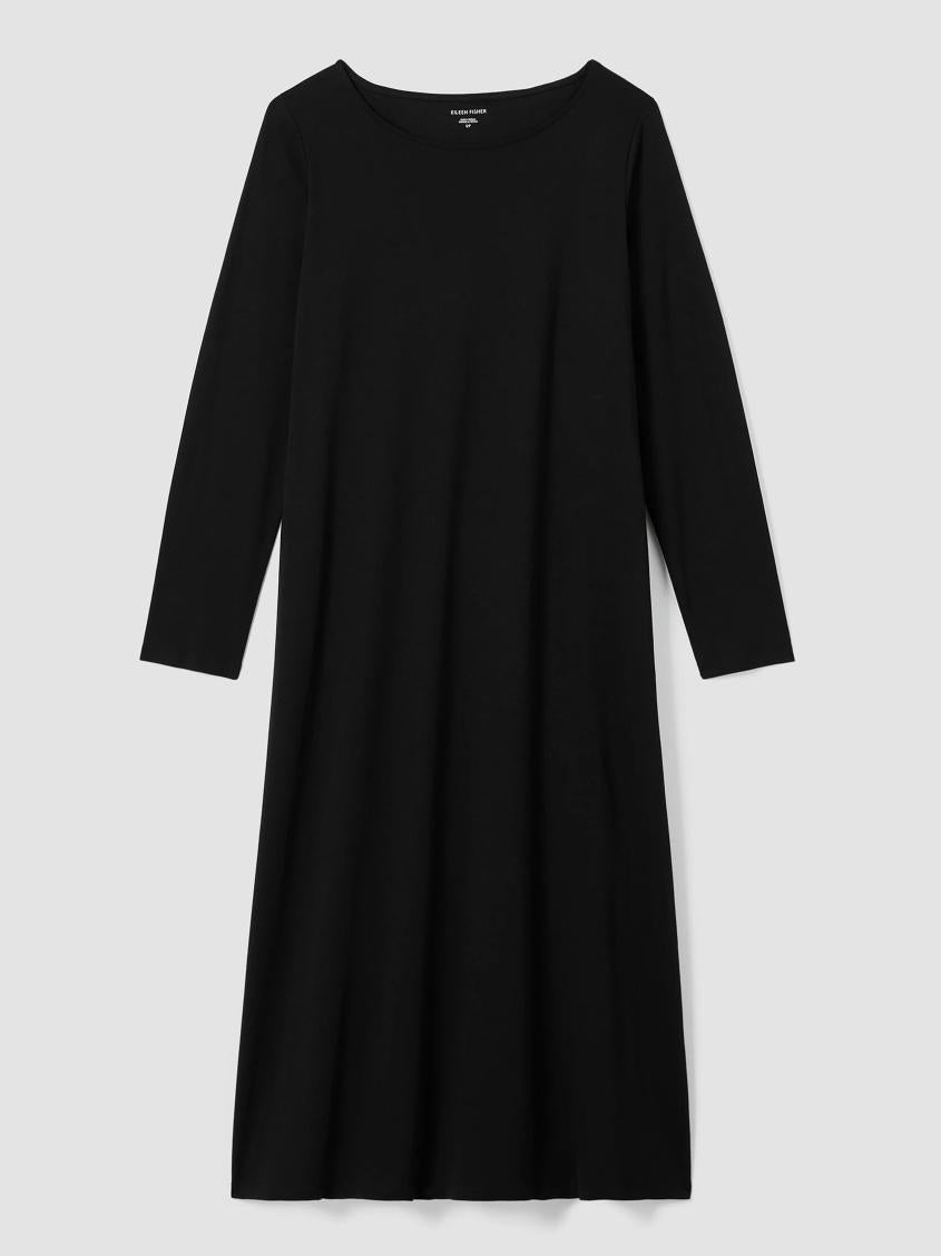 Eileen Fisher Sleepwear | Organic Cotton Interlock Sleep Dress Black - Women