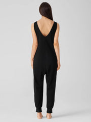 Eileen Fisher Sleepwear | Organic Cotton Interlock Sleep Jumpsuit Black - Women