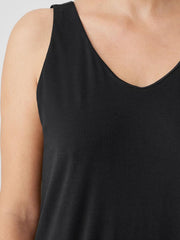 Eileen Fisher Sleepwear | Organic Cotton Interlock Sleep Jumpsuit Black - Women