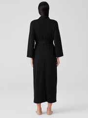 Eileen Fisher Sleepwear | Organic Cotton Interlock Sleep Robe Black - Women