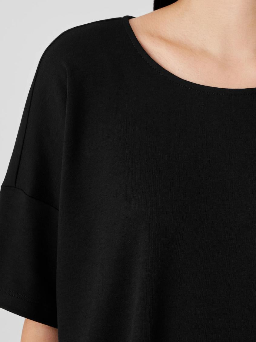 Eileen Fisher Sleepwear | Organic Cotton Interlock Sleep Tee Black - Women