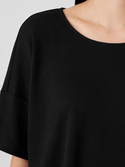 Eileen Fisher Sleepwear | Organic Cotton Interlock Sleep Tee Black - Women