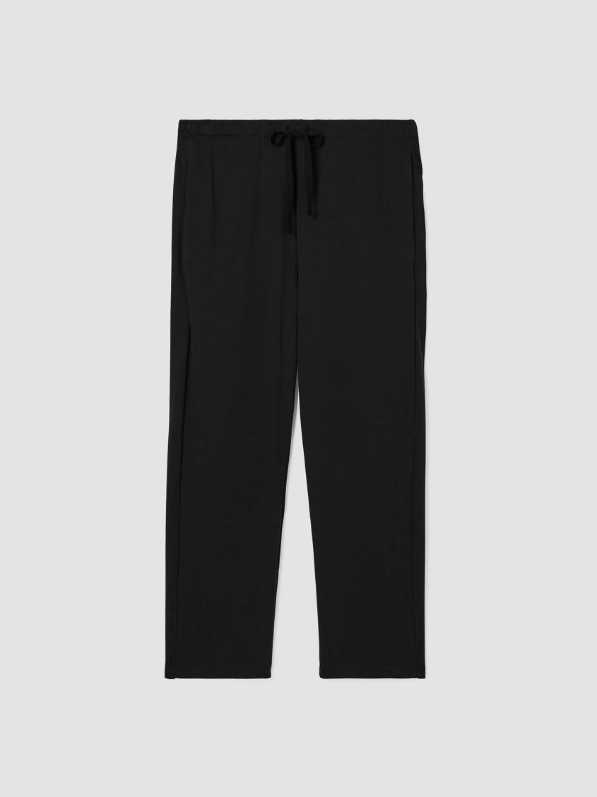 Eileen Fisher Sleepwear | Organic Cotton Interlock Slouchy Sleep Pant Black - Women