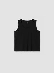 Eileen Fisher Sleepwear | Organic Cotton Interlock U-Neck Sleep Tank Black - Women
