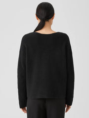 Eileen Fisher Sweaters &amp; Cardigans | Cashmere Silk Bliss Crew Neck Top Black - Women