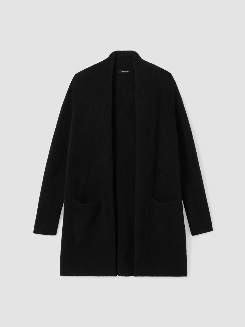 Eileen Fisher Sweaters &amp; Cardigans | Cashmere Silk Bliss Long Cardigan Black - Women