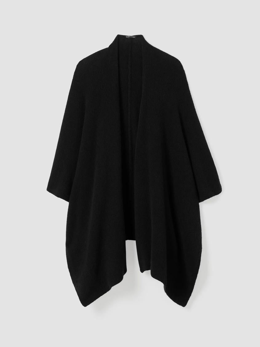 Eileen Fisher Sweaters &amp; Cardigans | Cashmere Silk Bliss Serape Black - Women