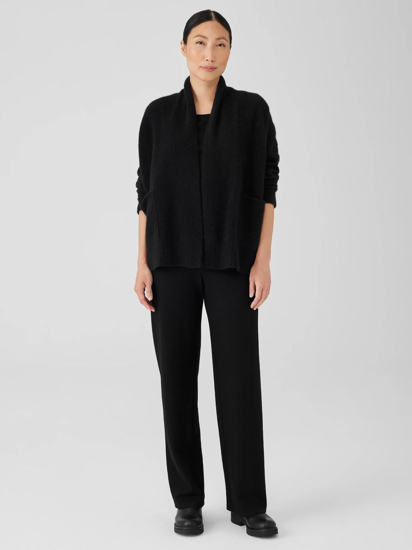 Eileen Fisher Sweaters &amp; Cardigans | Cashmere Silk Bliss Shawl Collar Cardigan Black - Women
