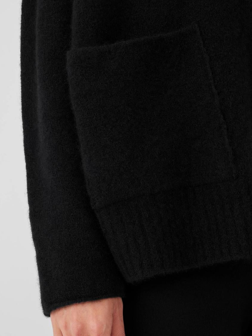 Eileen Fisher Sweaters &amp; Cardigans | Cashmere Silk Bliss Shawl Collar Cardigan Black - Women