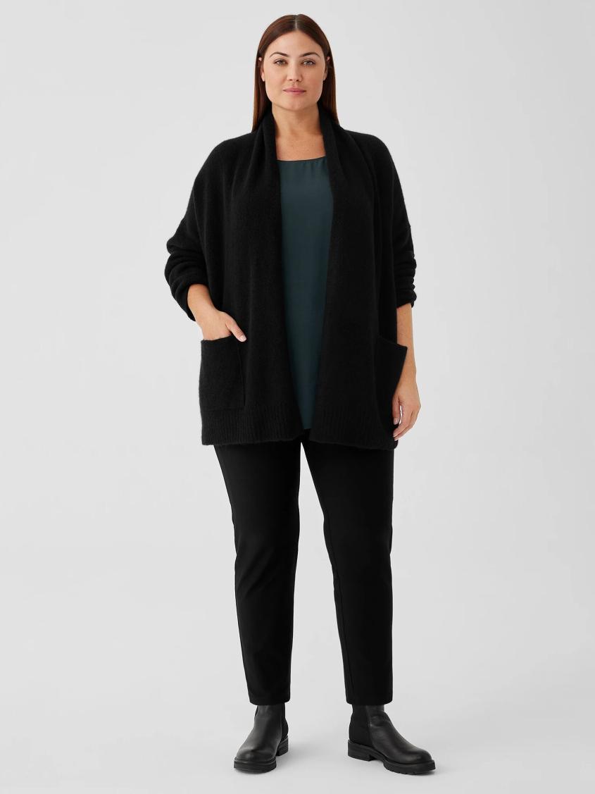 Eileen Fisher Sweaters &amp; Cardigans | Cashmere Silk Bliss Shawl Collar Cardigan Black - Women