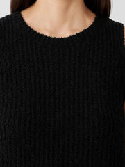 Eileen Fisher Sweaters &amp; Cardigans | Cotton Fluff Crew Neck Top Black - Women